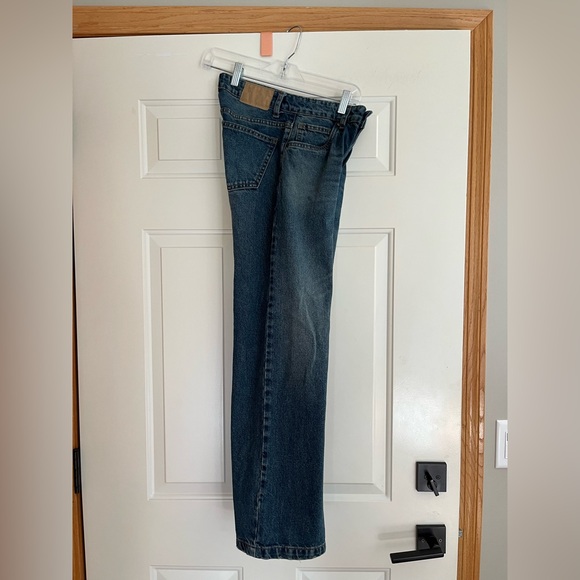 Women’s Cotton On low rise straight leg medium wash denim jean. Size 24 - Picture 4 of 13